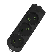 Касета Lezard Letitia 3 гнізда, чорна, 721В-0300-303