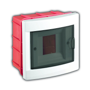 Корпус пластиковый UEC ЩРВ-П-4, 4 модуля., 1 ряд, внутренней установки, IP40, MDK23-V-04-40-UEC