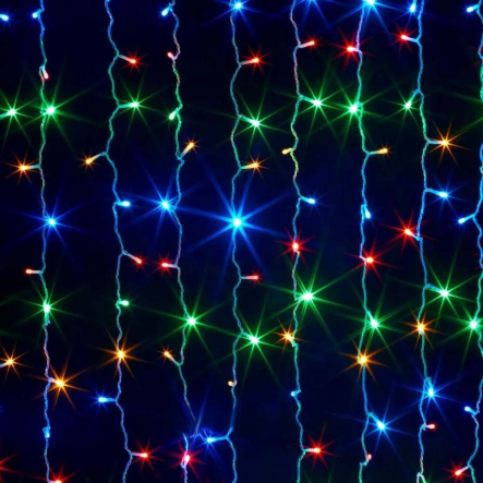 Гирлянда LED штора 2x2м Водопад RD-080, 240LED, 220V , RGB