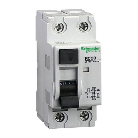 Дифреле Schneider Electric Multi 9 ID Europeen, 2р, 63А, 30 mА, 23018 - 1