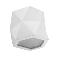 Бра TK-Lighting Aztek 1707, 1хЕ27х60Вт, 18х14х15,5 гипс, стекло, белый