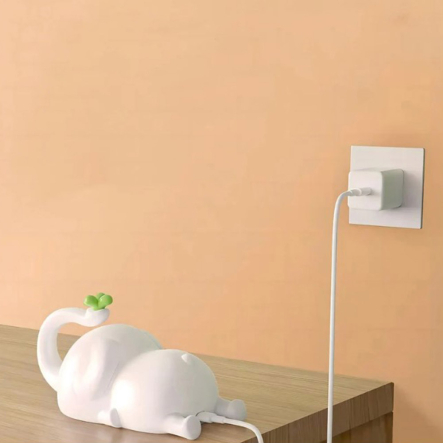 Ночник-игрушка Слоник Valeso D5, 2W, 3000K, 178х90х85 мм, пищевой силикон