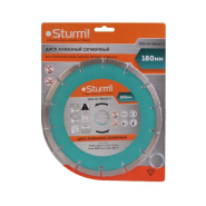 Диск алмазный сегментный STURM 9020-04-180х22-С, d=180мм