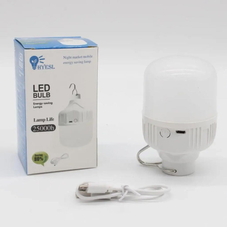 Лампа аккумуляторная LED HY-701 5V USB c крючком