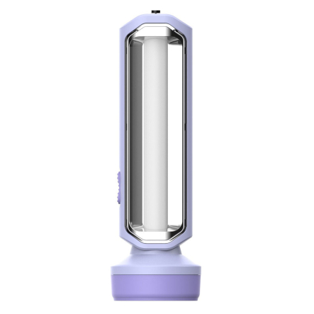 Ліхтар аккумуляторний ручний HOROZ WEAH LED 3W+8W 150+230Lm, 220-240V, IP20, 68х217мм, білий - 1