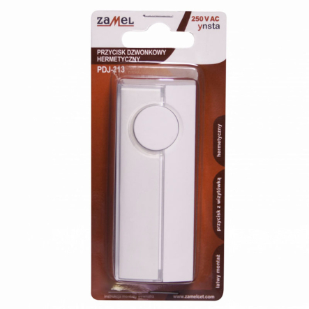 Кнопка дзвінка герметична Zamel PDJ-213 - 1