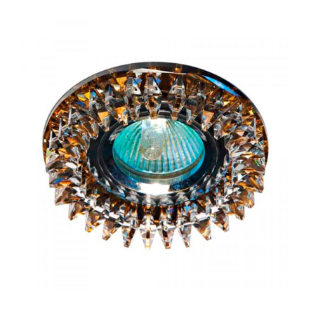 Светильник точечный Feron CD2540, MR-16, G5.3, 50W, прозрачный, чайный, 4069 - 1