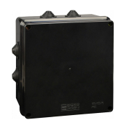 Коробка распределительная АСКОУКРЕМ UAtmo, 150х150х70, IP55, чёрная, A0150170035