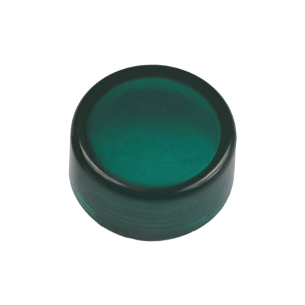 Ковпачок змінний IEK для AL-22TE зелений сигнальний d22 неон / 240В циліндр - 1