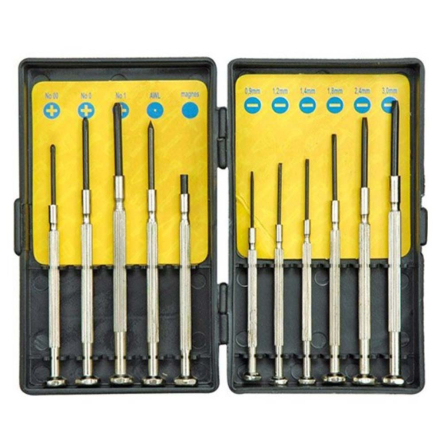 Набор отверток прецизионных VOREL 11шт, 64330 - 1