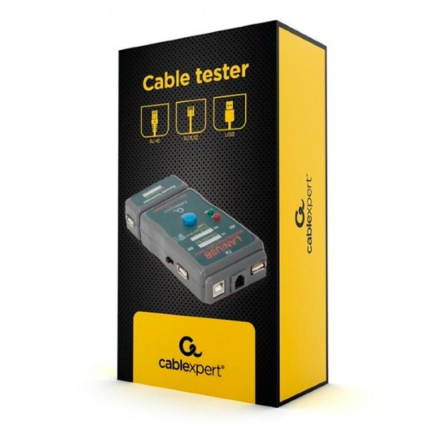 Кабельный тестер витой пары Cablexpert NCT-2, для UTP, STP та USB