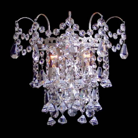 Бра хрустальное TITANIA LUX 0315101002, 2xE14х60W, 28х25см, 1 кг - 1