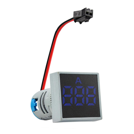 Амперметр цифровой АСКО-УКРЕМ ED16-22FAD 0-100A (синий) врезной монтаж, A0190010041