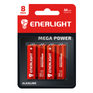 Батарейка ENERLIGHT MEGA POWER AA BLI 8 (Цена за 1шт!)