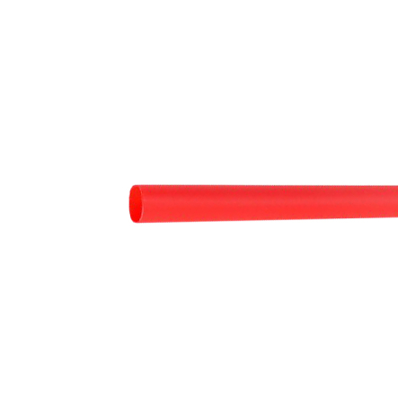 Трубка термоусадочная д.15 красная с клеевым шаром АСКО - 1