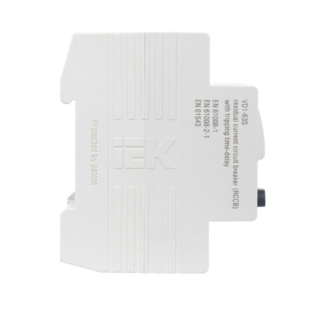 Устройство защитного отключения УЗО IEK ВД1-63S, 2Р, 40А, 300мА селективное, MDV12-2-040-300