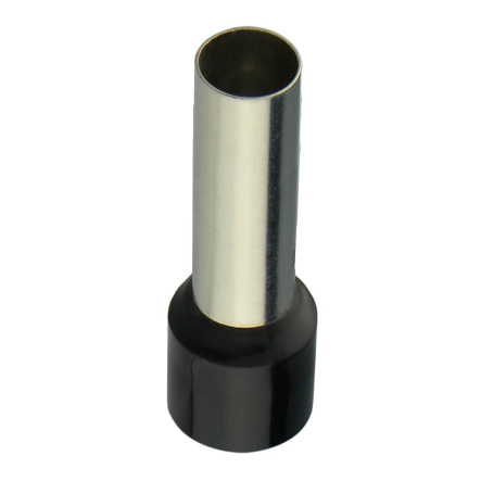 Наконечник трубчатый АСКО-УКРЕМ A0060010035, НТ 25,0-22 черный (100 шт.)