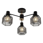 Люстра VALESO V XA1506/3 BK+FGD