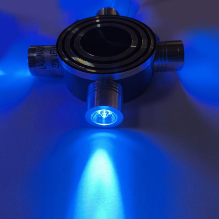 Бра INDIGO 4*LED хром синій, 31801-04