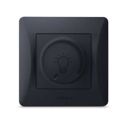 Диммер LED VIDEX BINERA 200 Вт,, черный графит, VF-BNDML200-BG - 2