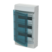 Щит розподільний ABB MISTRAL, 1SLM006501A1204, 36 модулів, IP65, накладний, світло-сірий