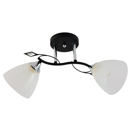 Люстра VALESO V XA1310/2 Black Chrome на 2 плафона