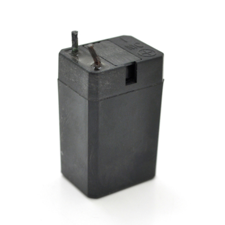 Акумуляторна батарея MERLION GP225, AGM, 4 В, 0,3 Аг, 25,1x19,3x40 мм, 18254, клеми під пайку - 1