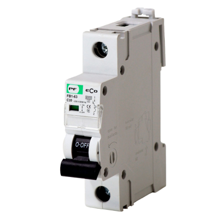 Автоматический выключатель Promfactor ECO АВ2000/1, C 20 A, AC 230/400 В, 6 кA, FB1C1020 - 1