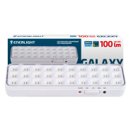 Світильник аварійний ENERLIGHT GALAXY 2W, 100Lm, 6500К, Li 3,7В, 1,2А, IP20, GALAXY100SMD12C