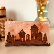 Соляний світильник «Будинок» 2кг