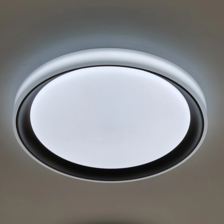 Люстра LED акрилова Sirius GLX-20369-500, 96W, чорна - 1