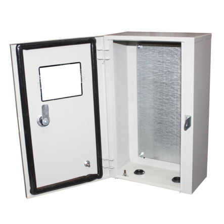 Бокс монтажный Билмакс БМ-40 стекло, 250х400х140 мм, IP54 + панель, Б00012696 - 1