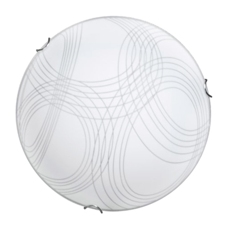 Світильник настінно-стельовий ДеКоРа, Нептун, Е27, 3х60W, ⌀400 мм, 48311 - 1