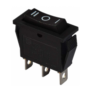 Переключатель TNSy5500849, AC 240 В, 15 A, KCD3-103 B/B, перекидной, черный