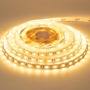 Светодиодная лента белая теплая 12V Motoko smd5050 60led/м 14,4W/м AVT