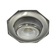 Світильник точковий поворотний Feron 305, R39, Е14, сірий/хром