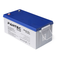 Акумуляторна батарея PANTEC  200-12 GEL, 12V, 200 Ah, (522 x 240 x 224), 60.3 kg Grey
