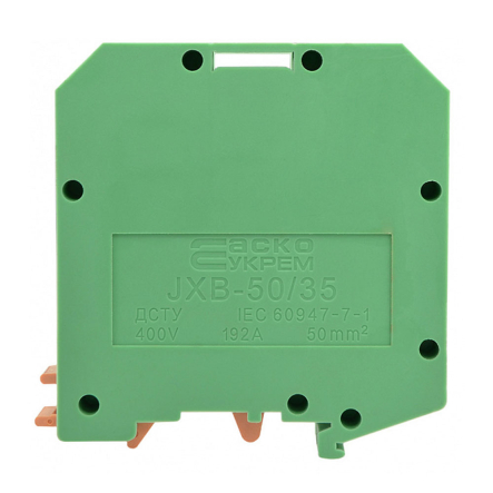 Клемник гвинтовий JXB-50х35 зелений, АСКО-УКРЕМ, A0130010029 - 1