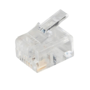 Роз'єм RJ12 UTP для кабелю кат.3, 6P4C ITK, IEK, CS3-2C3U