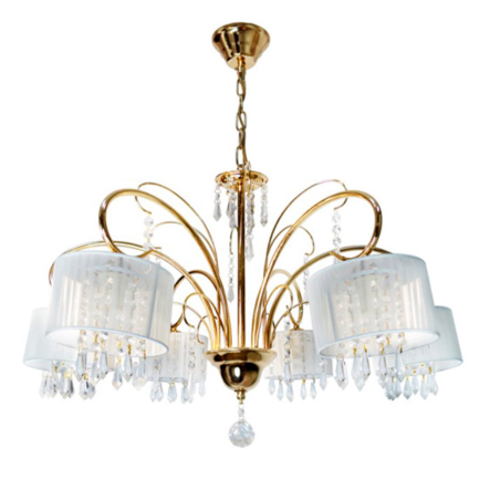 Люстра ARTTOK 3005/6P FGD/WT - 1