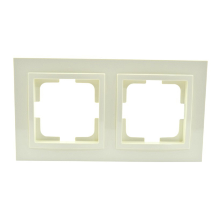 Рамка 2-а, Mono Electric, DESPINA, крем, 102-170000-161 - 1