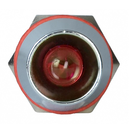 Сигнальная арматура АСКО-УКРЕМ AD22C-10 АС 220В LED, красная, A0140030124