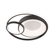 Світильник SMART VIOLUX DUOS 100W, 3000K-5000K, 5000Lm, чорний пульт, 500мм, 220785