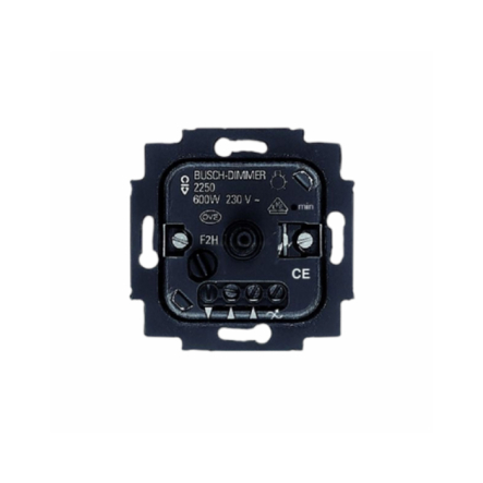 Механизм диммера поворотного (60-600 Вт) для ламп накаливания и галогенных ламп - 1