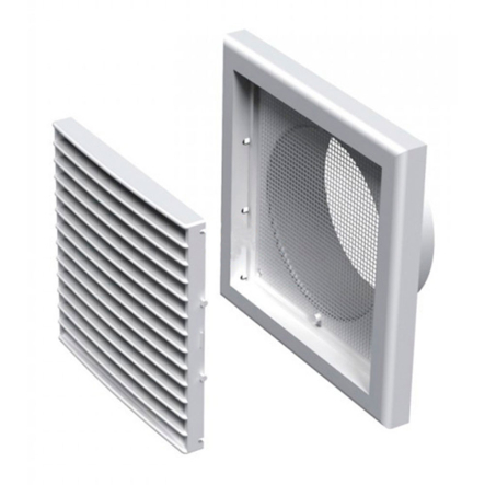 Решетка вентиляционная Вентс МВ 101 Вс, 0000222693, ш154*в110мм - 1