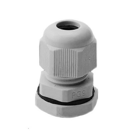 Сальник TechnoSystems PG 9 d4-8мм, IP54, білий, TNSy5500019 - 1