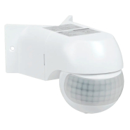 Датчик движения IEK ДД 016 белый 800 Вт радиус 180град., 12м, IP44, LDD11-016-800-001