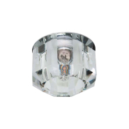 Светильник точечный Feron JD101, G9, 35W, прозрачный/хром