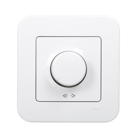 Діммер 600W VIKO Rollina, 90420020, білий - 1