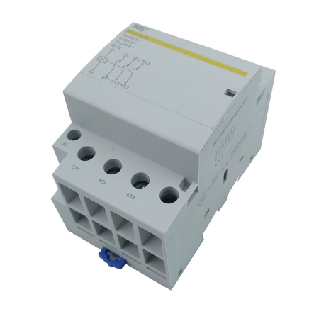 Контактор модульний TechnoSystems КМ-3-40-30 40А 230AC 3NO 3р 3мод., TNSy5503853 - 1